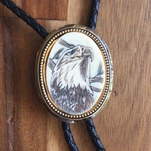 Eagle Bolo Tie